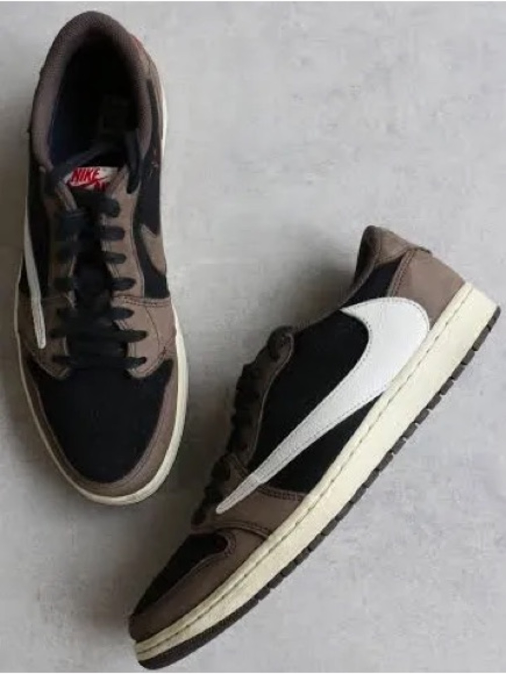 Jordan 1 OG Low x Travis Scott Mocha